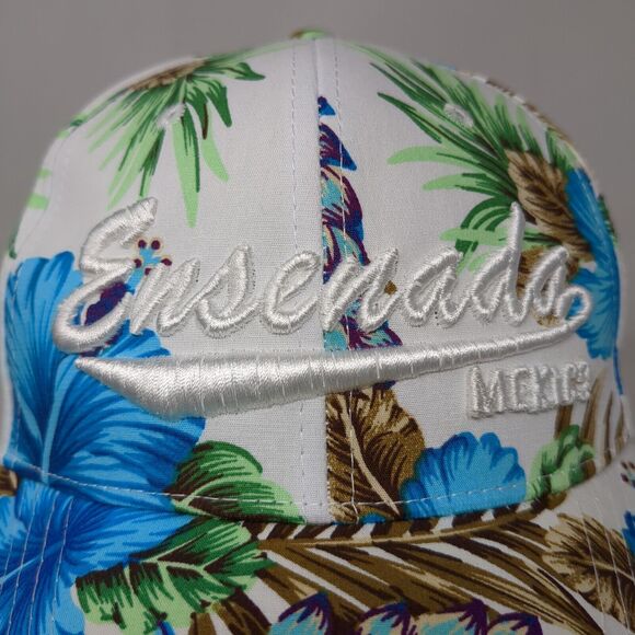 Ensenada Mexico Strapback Hat Multicolor One Size Floral Hawaiian - Picture 6 of 9